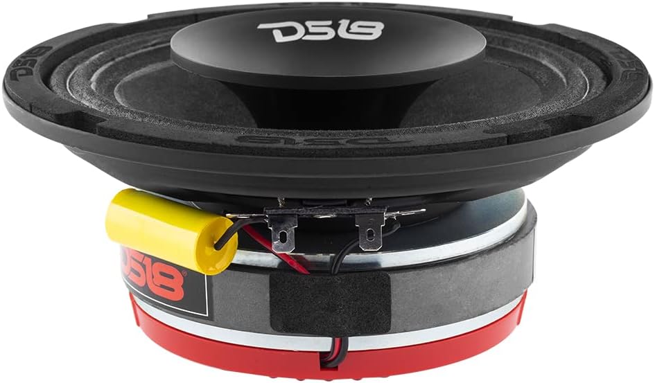 6.5" Shallow Hybrid Mid-Range Car Audio Loudspeaker 300W Max 150W RMS 4 Ohms Pack of 2 Y15968