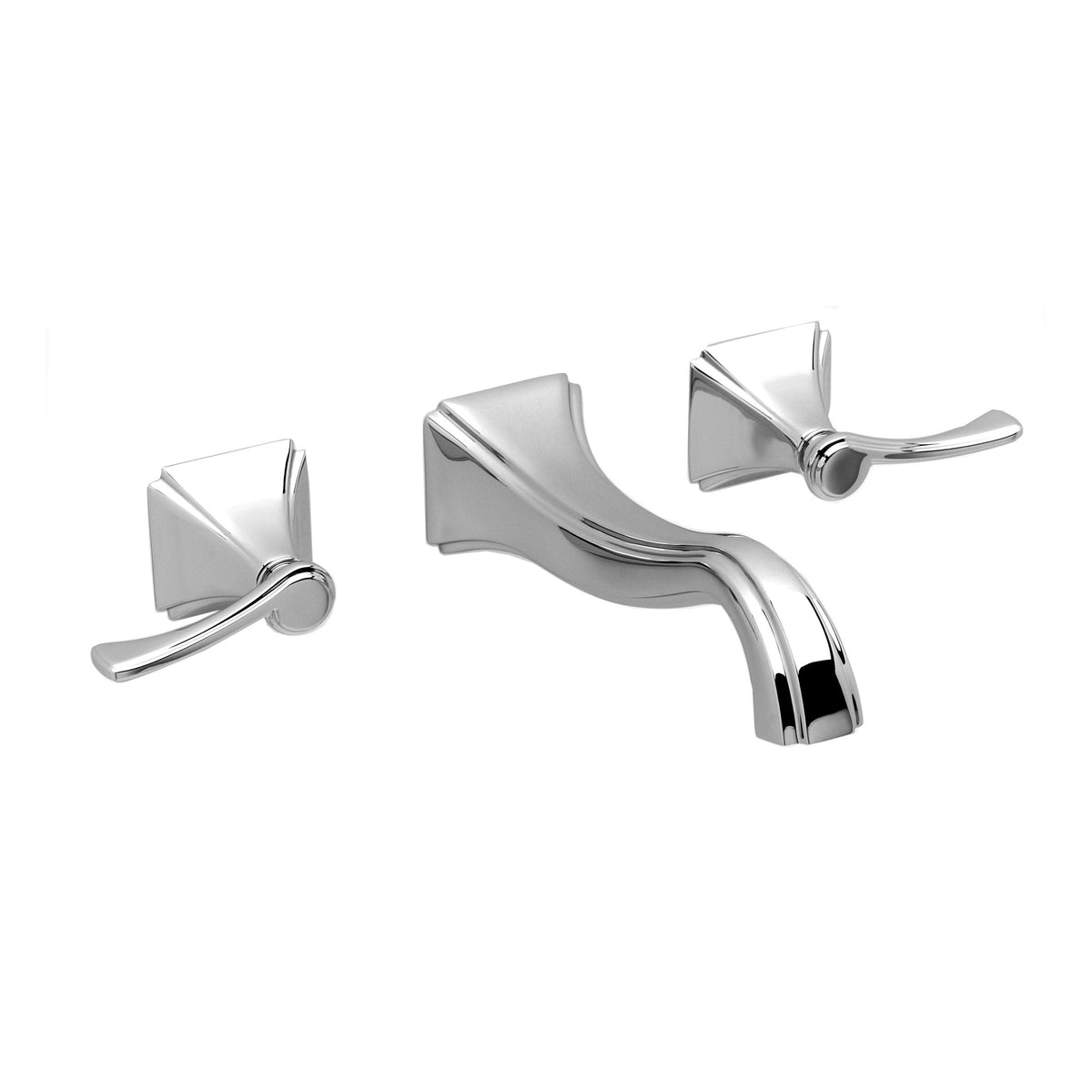 Biscuit Wall Mount Lavatory Faucet J99517