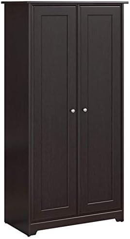 2 Door Storage Cabinet in Espresso Oak T14823