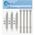 3 BBQ Grill Burner Crossover Tube & 4 Tube Burner Replacement Parts K149
