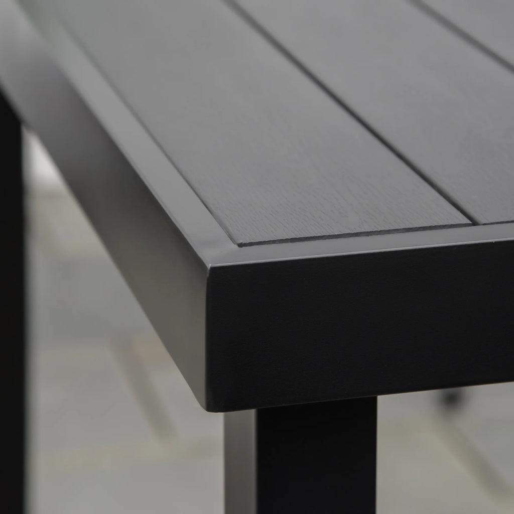Rectangular Aluminum Outdoor Dining Table V55963