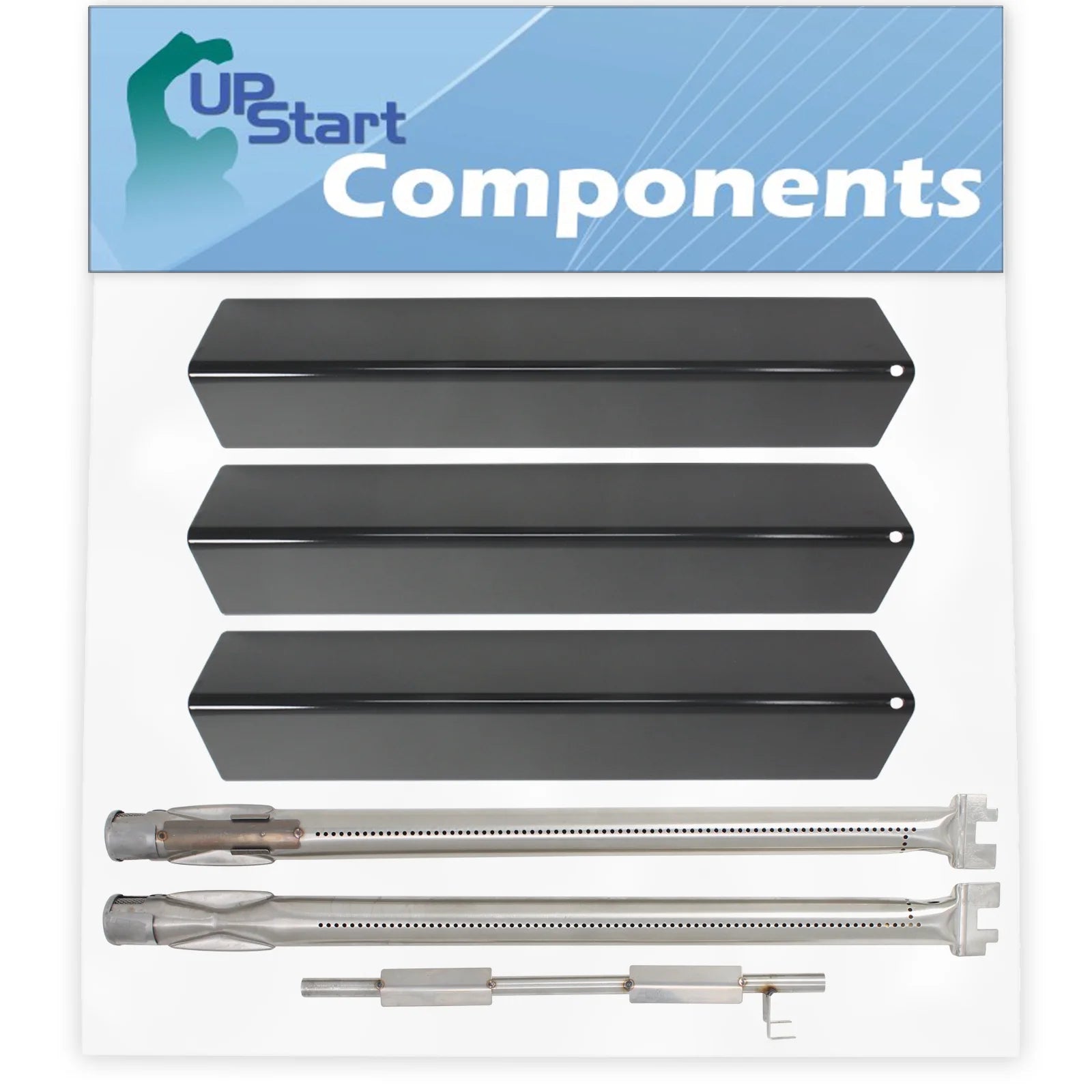 Stainless Steel Burner Tube Set & Porcelain Steel Flame Tamer U325872