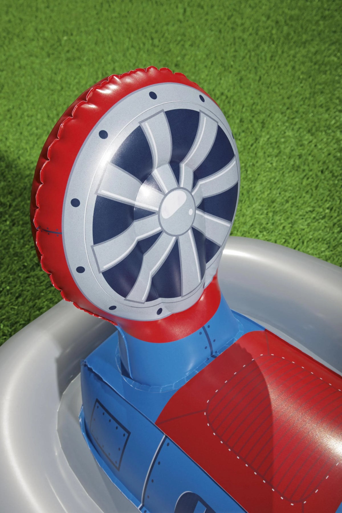 Galactic Hovercraft Ride-On Pool Float D8446