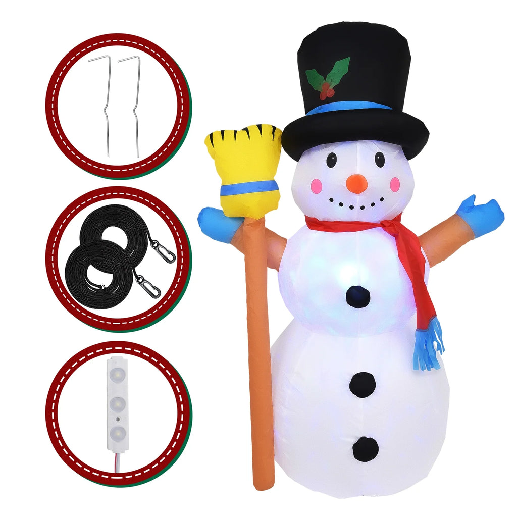 LED Inflatable Snowman P7983