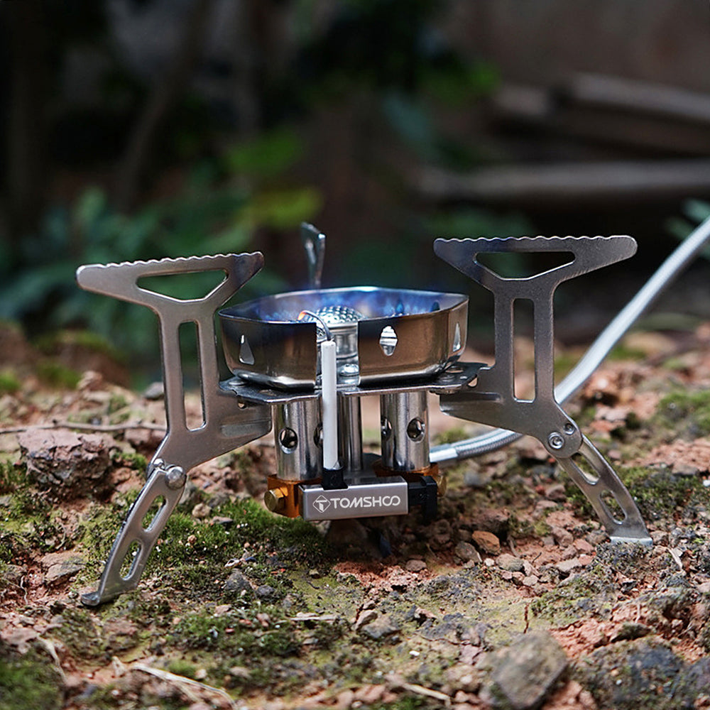 5800W Stainless Steel and Copper Camping Stove K5583