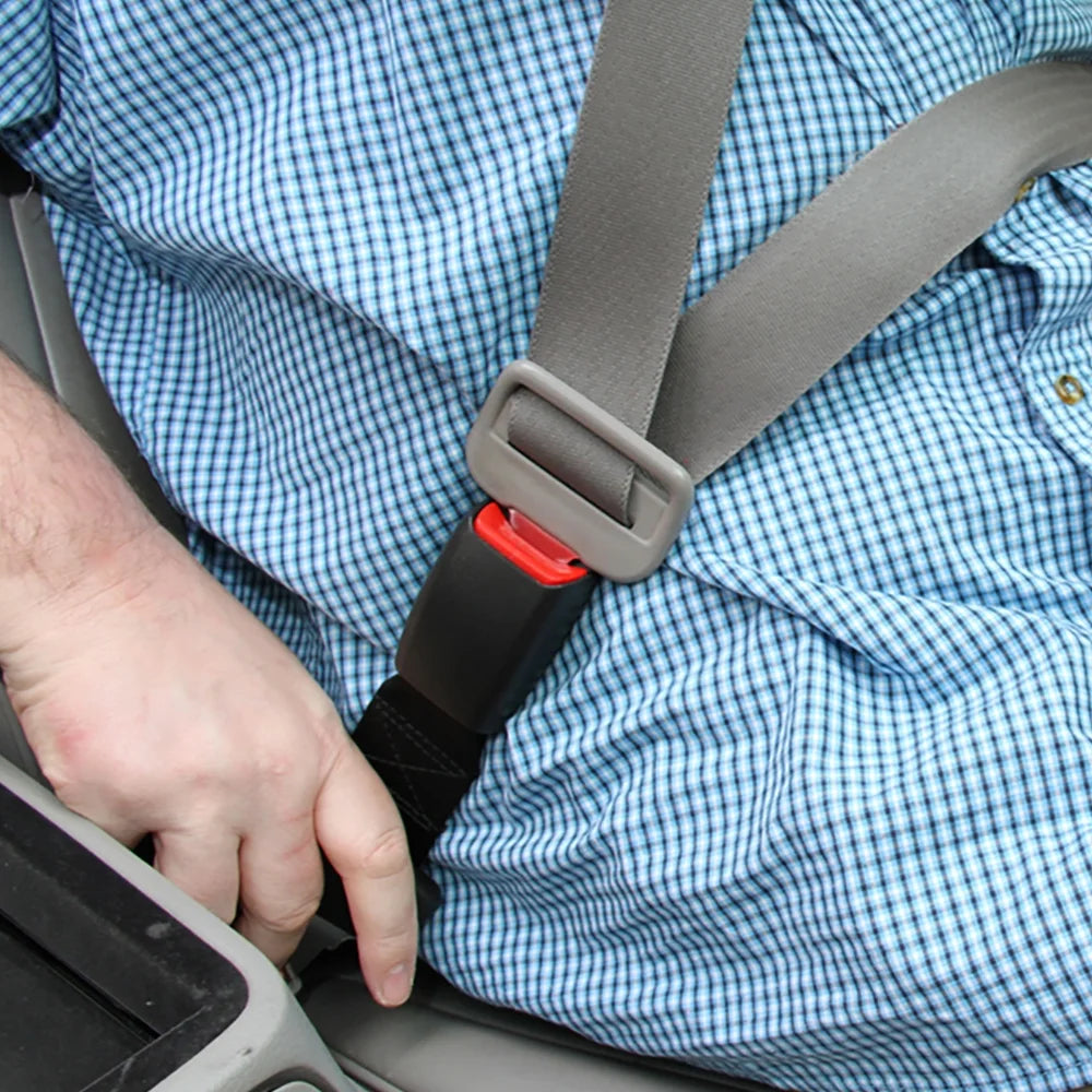 Black 7 Inch Seat Belt Extender U942164