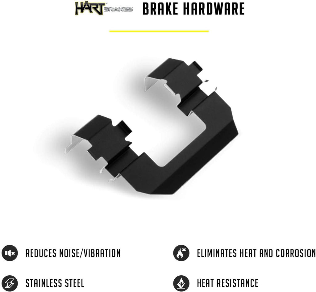 HartBrakes Full Kit Brake Rotors Y19228