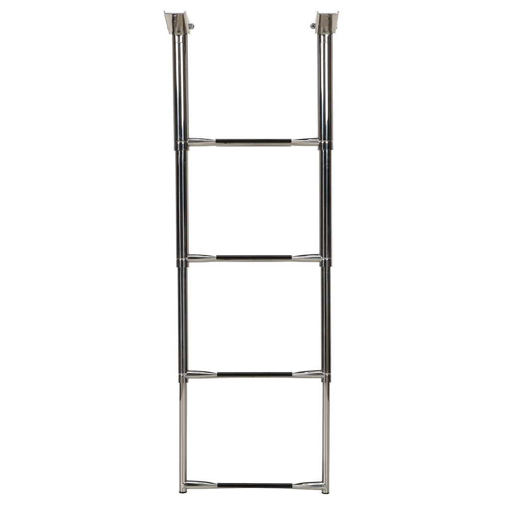 4 Step Folding Ladder Stainless Steel H353