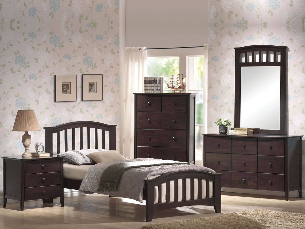 Dark Walnut Full Bed G80678