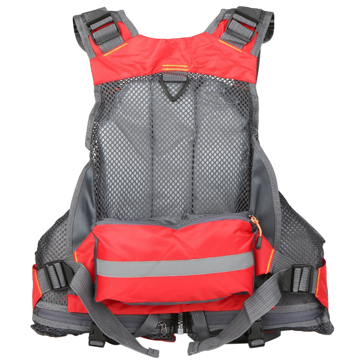 Utility Vest Floatation Device, Breathable Padded Fishing Life Vests, 209lb Bearing W85460