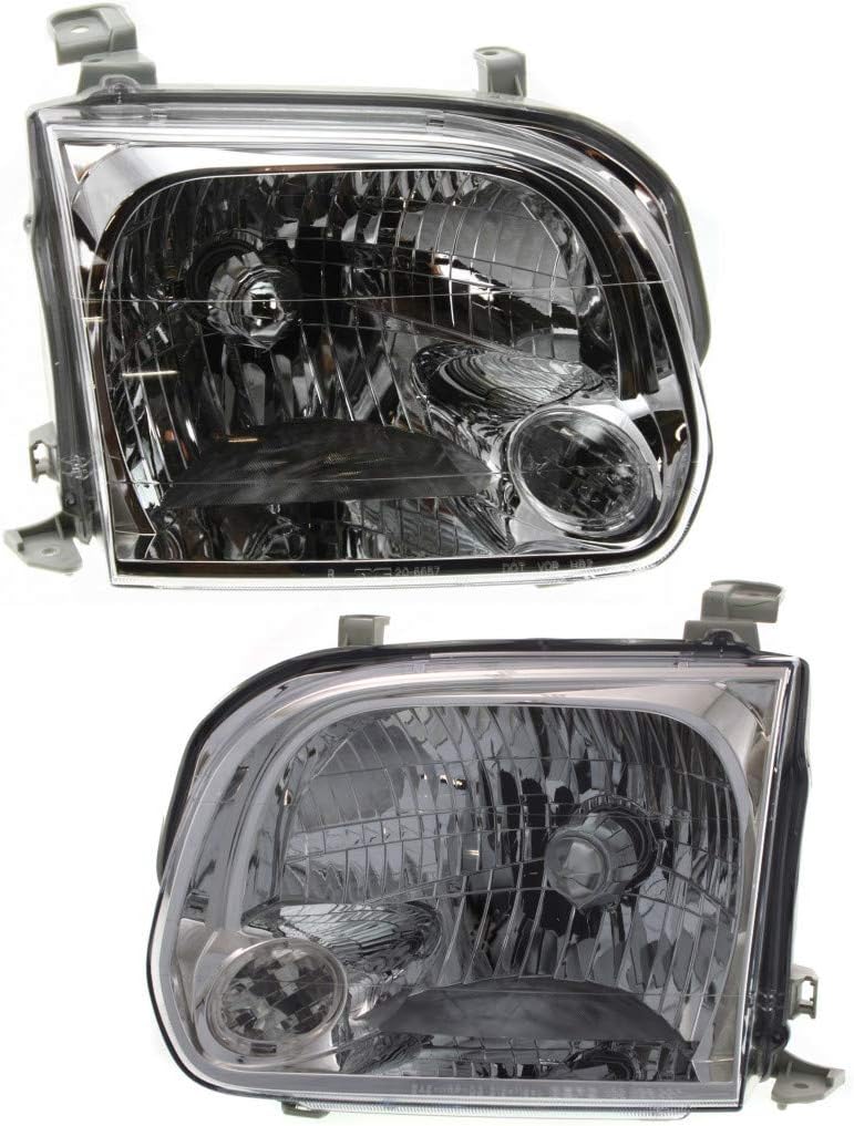 Pair Headlights for 2005-2007 Toyota Sequoia W447661