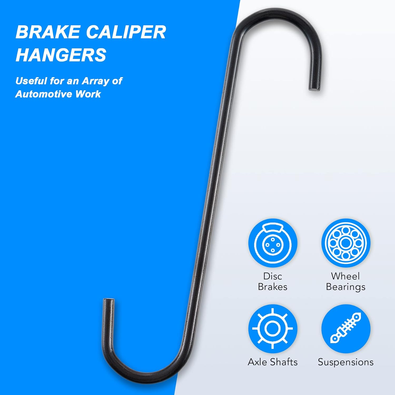 23pc Pneumatic Brake Caliper Compression Tool with 2 Caliper Hangers Z4607
