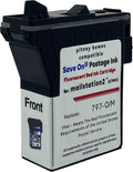 Red Fluorescent Ink Cartridge for Postage Meter V2956