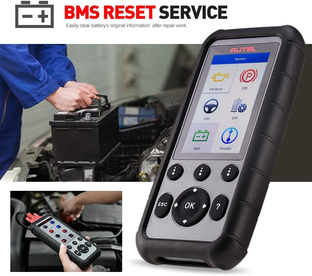 4 System Car Diagnostic Tool with ABS, Engine, Transmission, SRS OBD2 Functions B6637