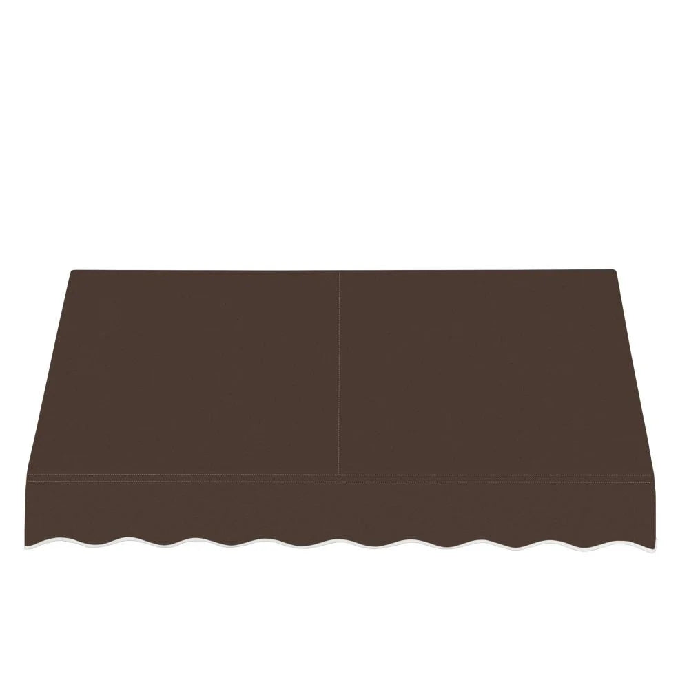 Brown Acrylic Fixed Awning V514125
