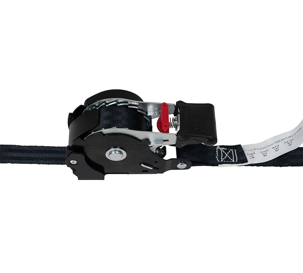 8 Pack Retractable Ratchet Straps with 500 lbs WLL E101167