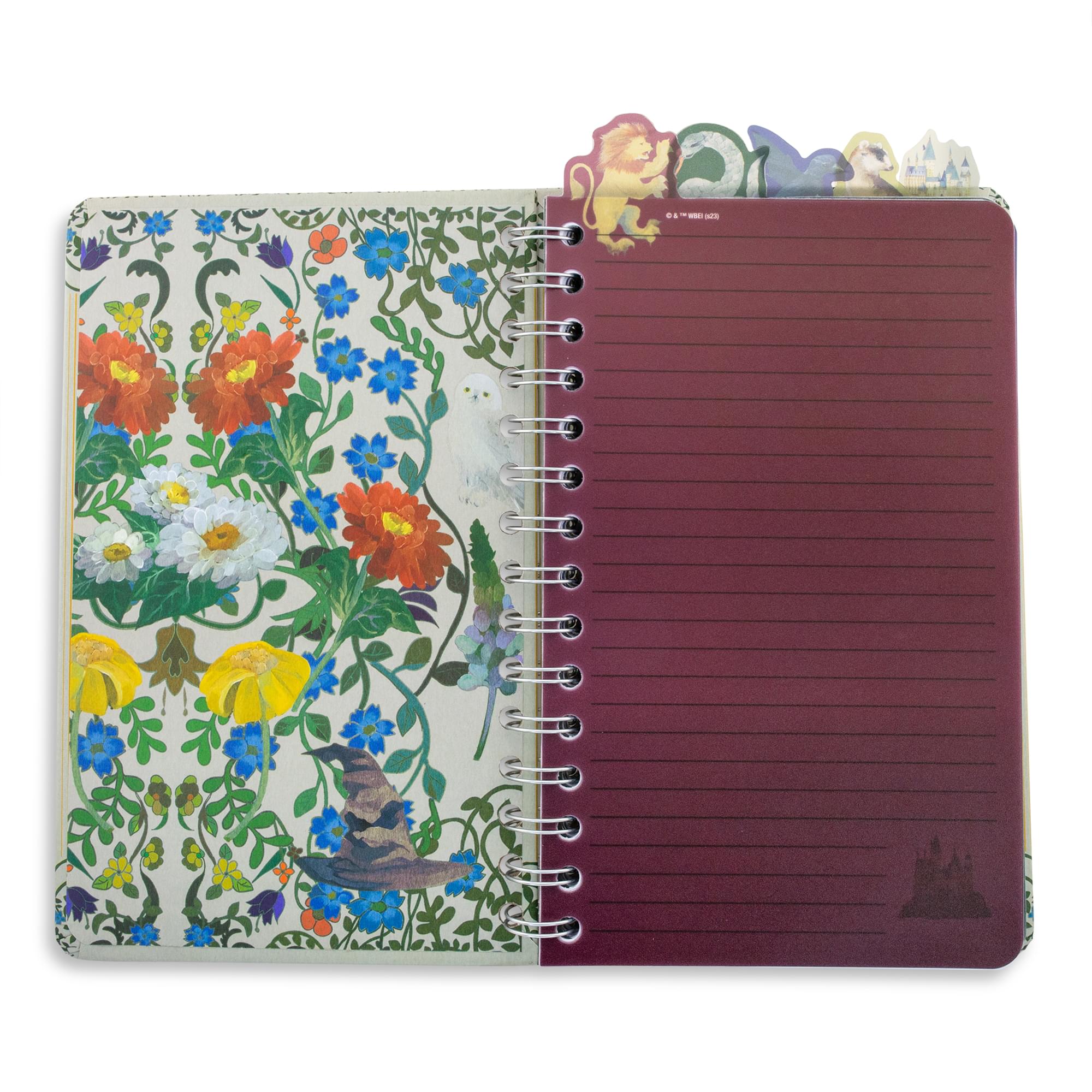 5-Tab Spiral Notebook With 75 Sheets D848283