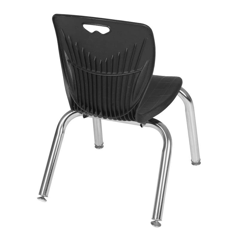 48x22 x 30x22 Height Adjustable Classroom Table with 2 Stack Chairs K776155