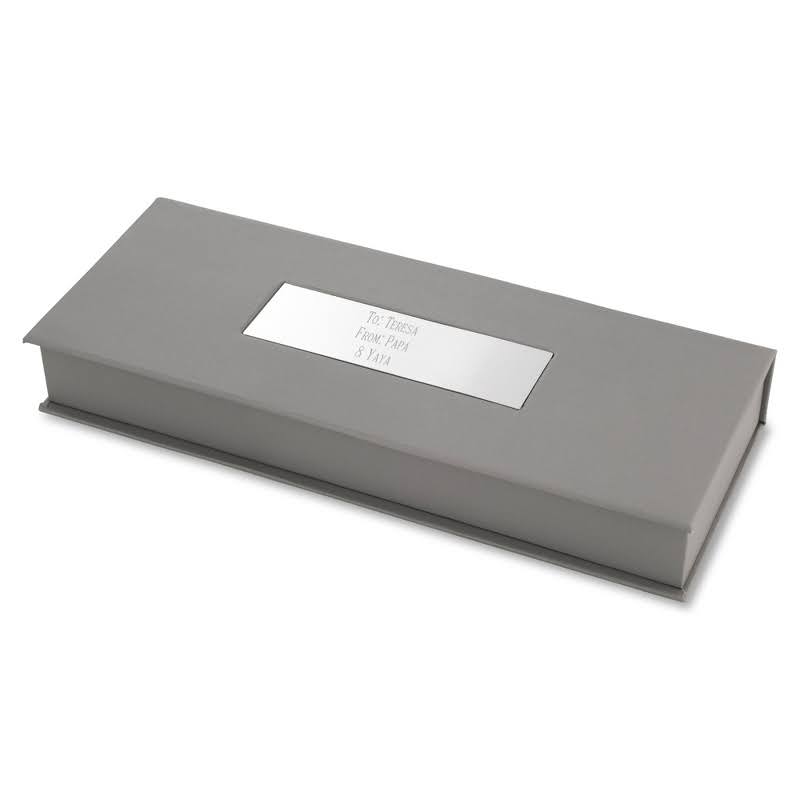Gunmetal and Silver Pen and Pencil Set X331398