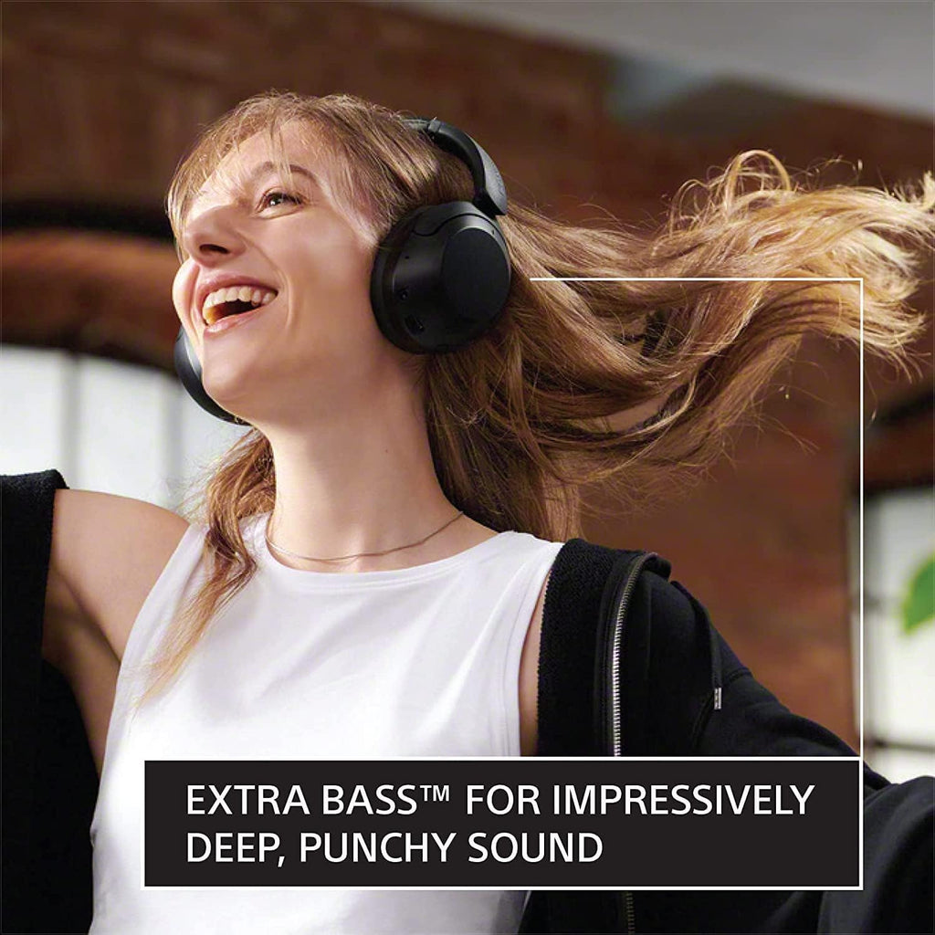 Wireless Bluetooth Over The Ear Headset with Microphone Extra Bass Noise Cancelling Headphones C7232