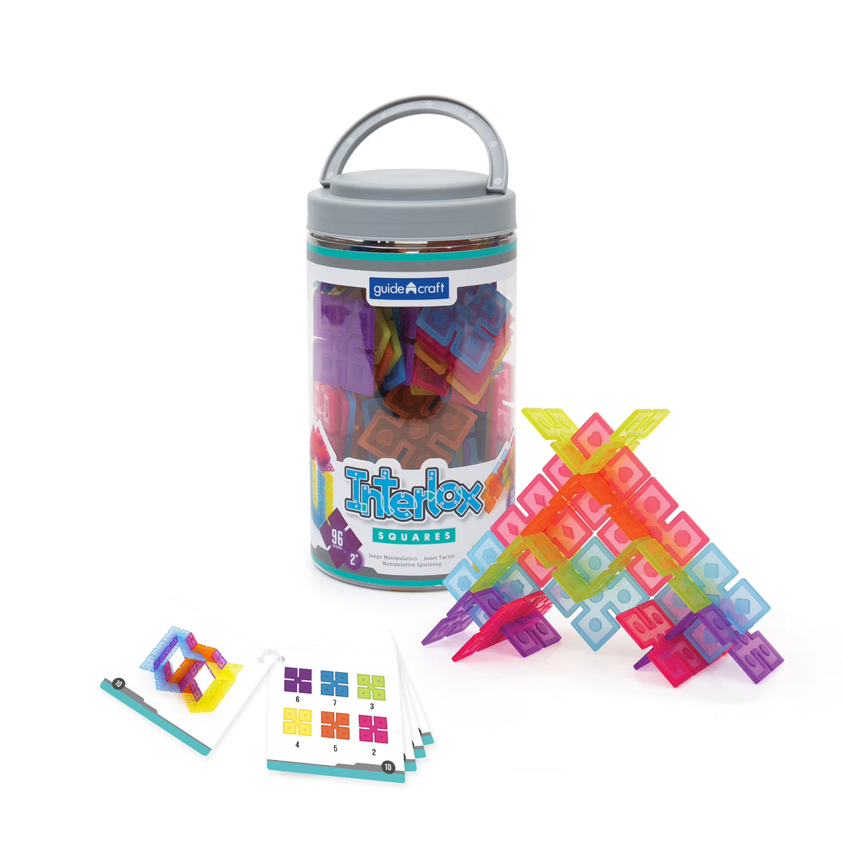 96 Piece Interlocking Construction Toy Q94734