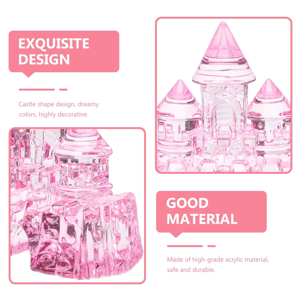 Crystal Castle Toy Princess Craft Ornament B221