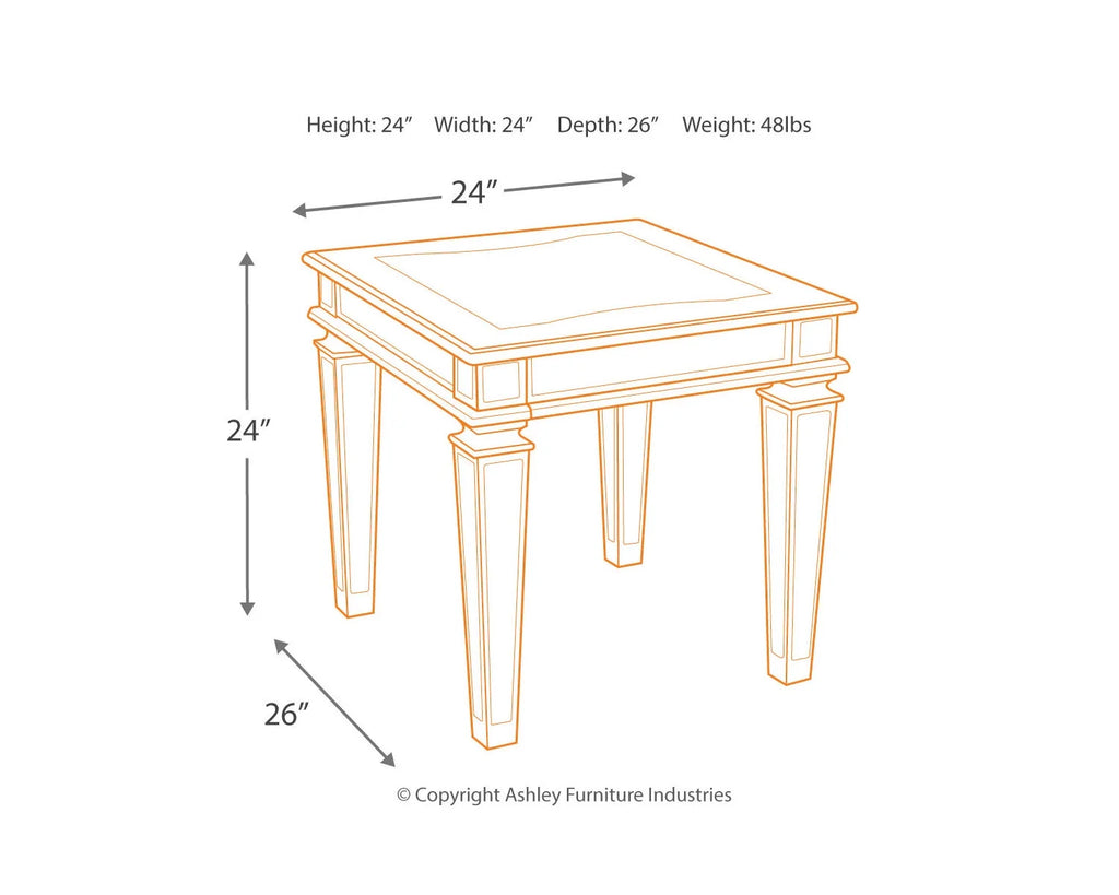 Silver End Table R680