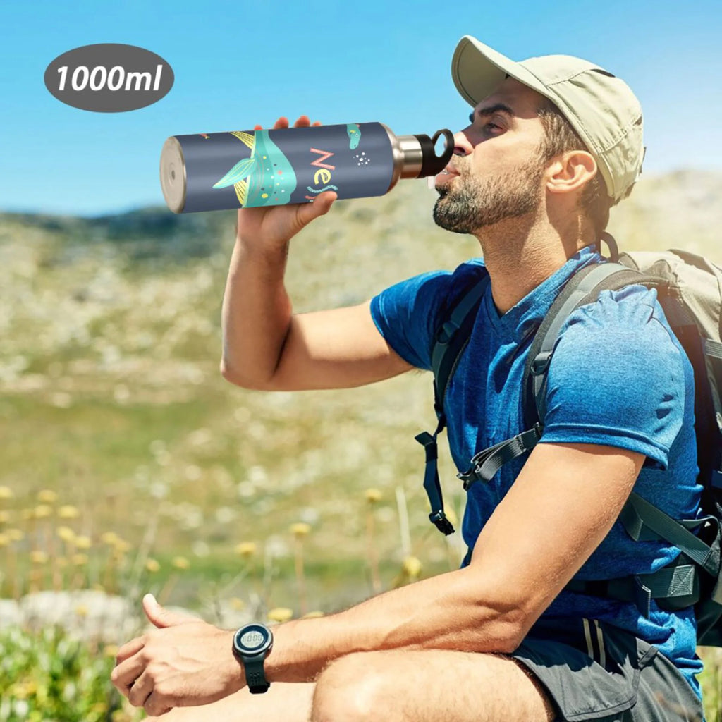 20 OZ Vacuum Insulated Stainless Steel Water Bottle with Straw Lid G690