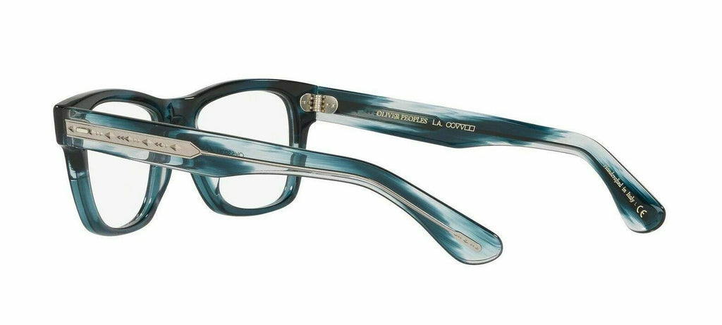 Teal Oliver Peoples Glasses X111