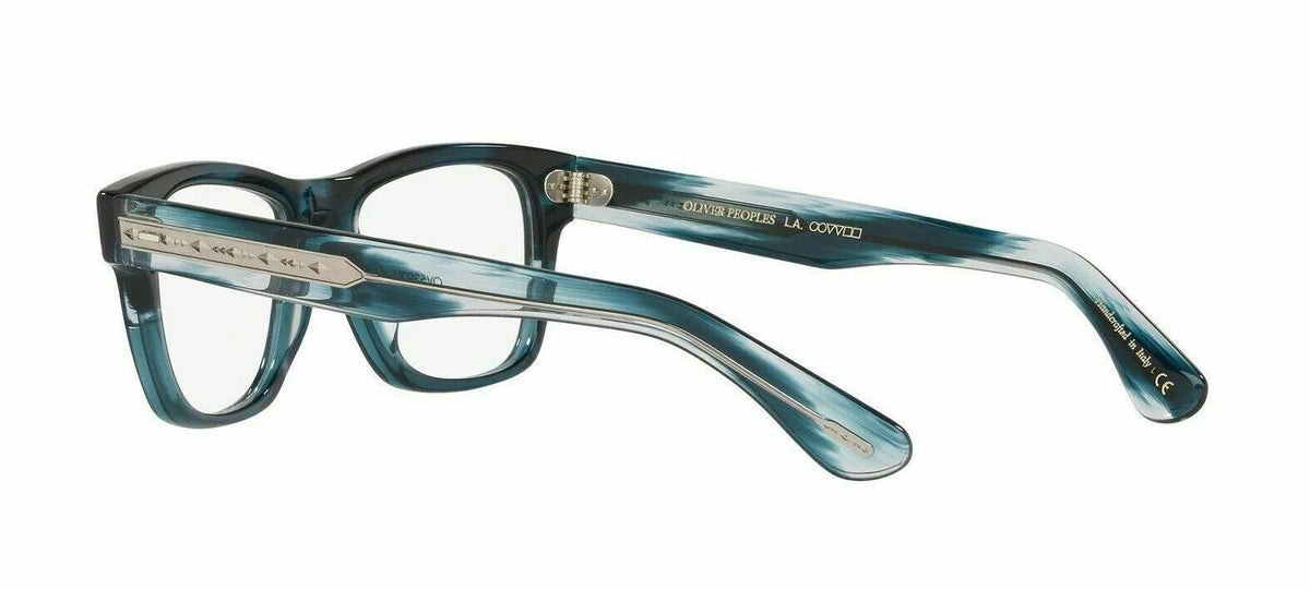 Teal Oliver Peoples Glasses X111