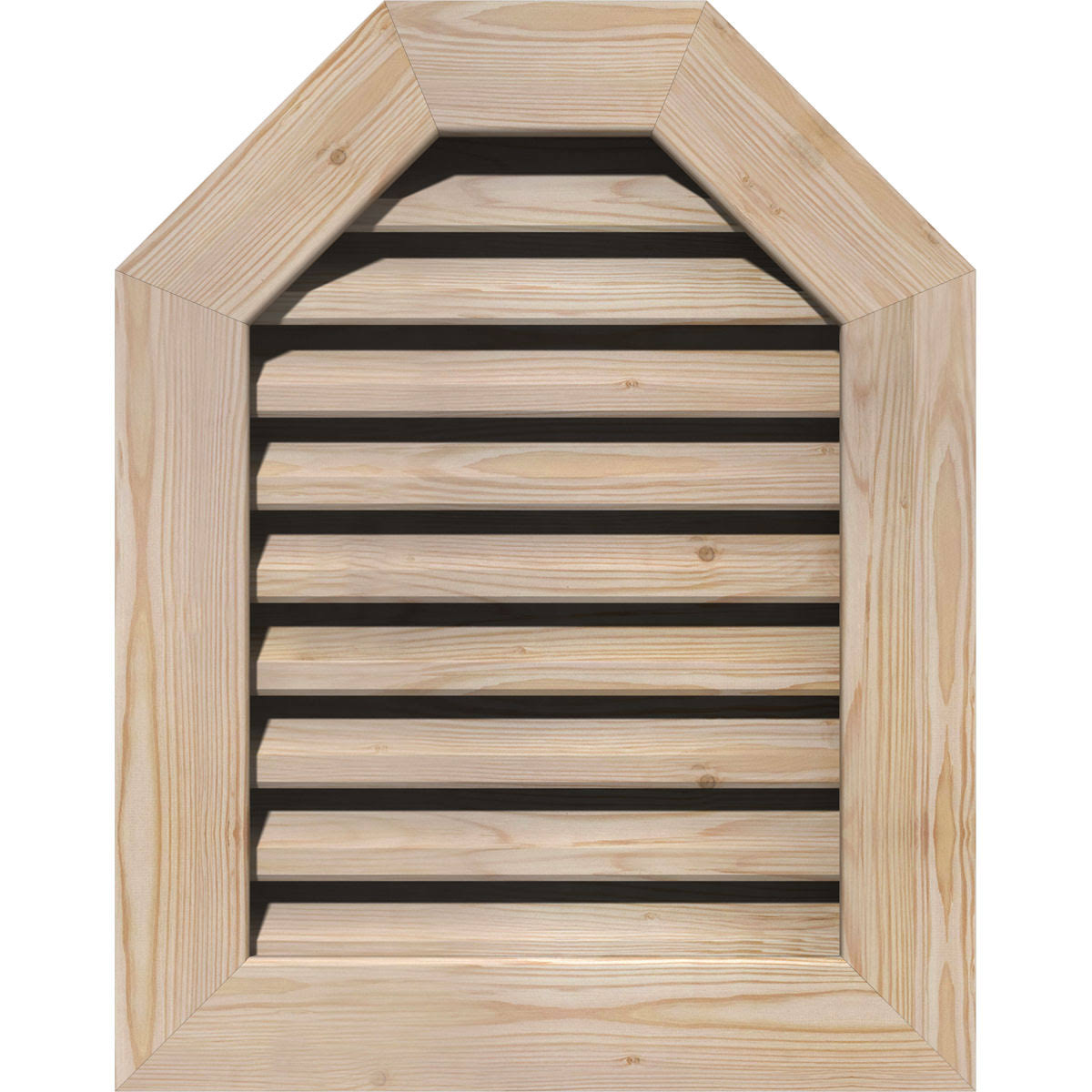 Octagonal Top Gable Vent A744