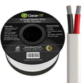16AWG Tinned OFC Copper Marine Grade Speaker Cable, White 200ft B564521