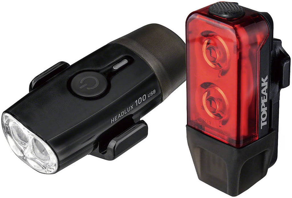 USB Rechargable Headlight/Taillight Set T9770