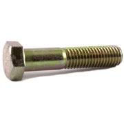 1/2-13 x 2 Grade 8 Hex Cap Screw Yellow Zinc Plated W345454