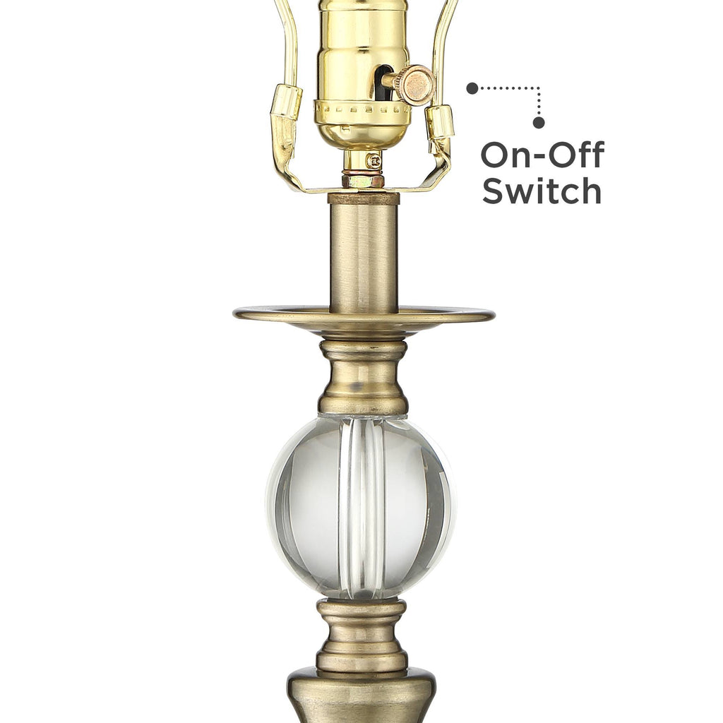 Brass Cutout Openwork Double Drum Shade Table Lamp H8469