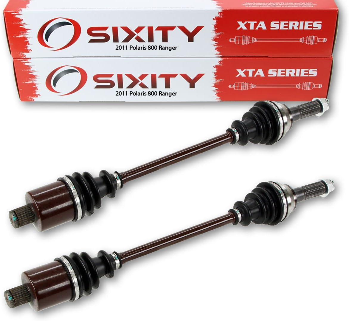 Rear Left Right Axles Pair for Polaris 800 Ranger 4X4 F34025