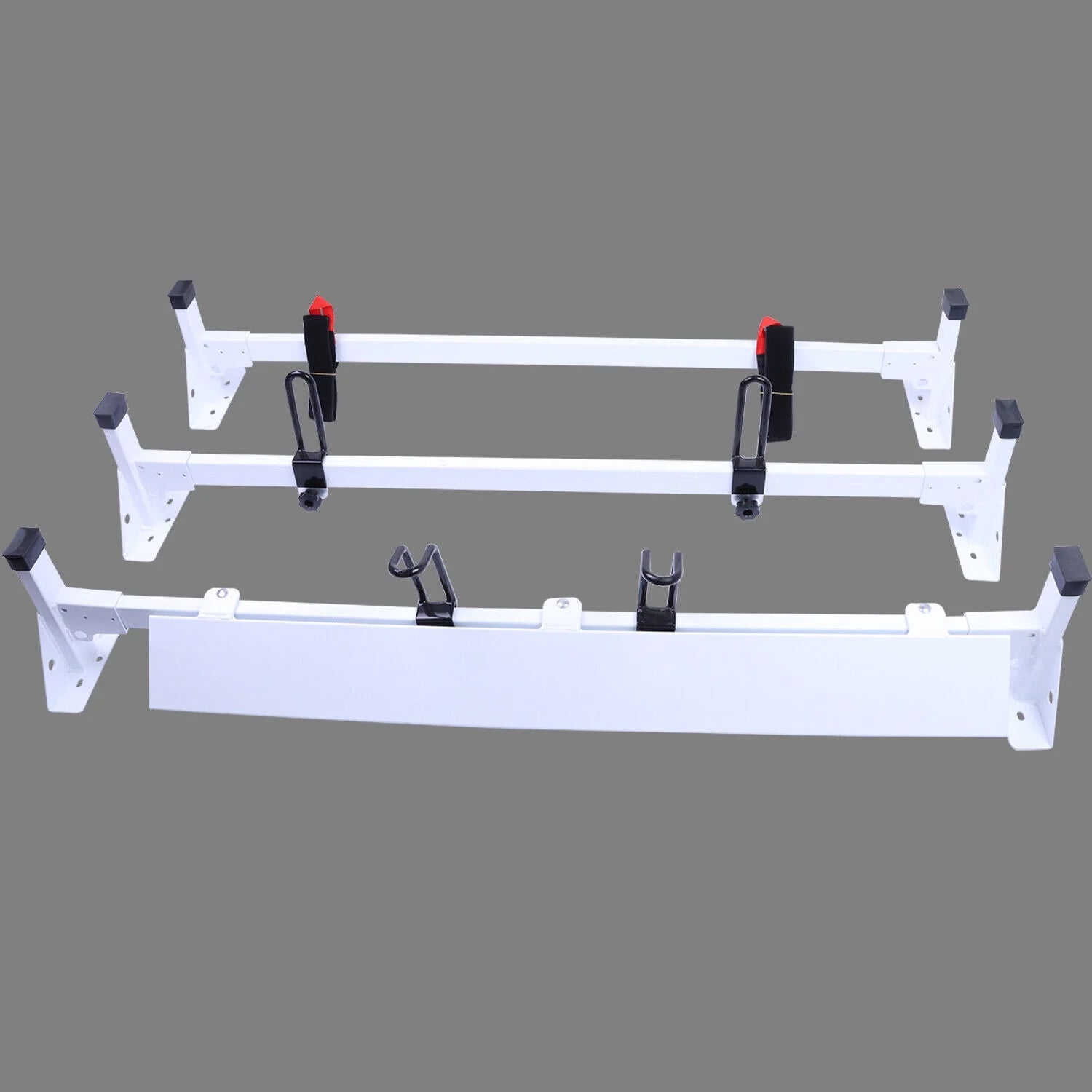 54" 3 Bar Ladder Roof Rack with Wind Deflect E941289