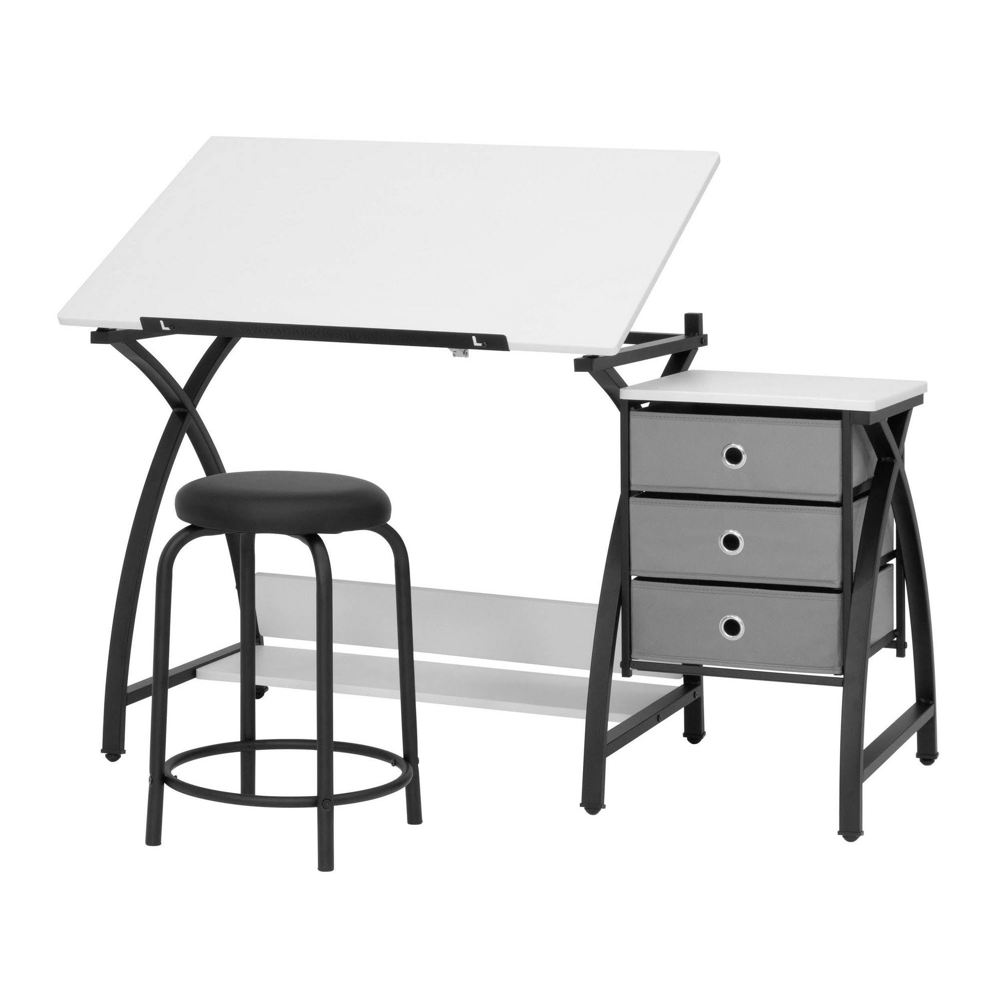 Canvas Adjustable Top Center Black/White I200